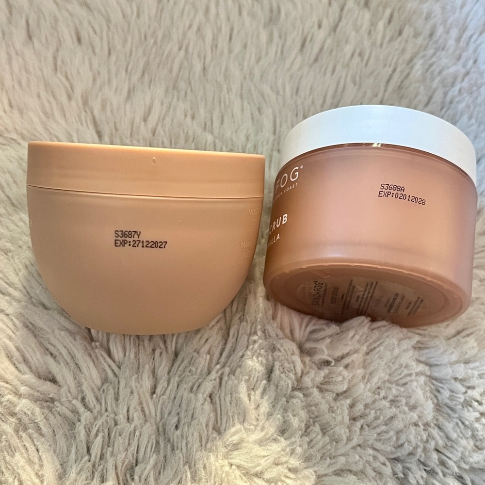 Sand + Fog White Vanilla Body Scrub and Whipped Body Butter Set - Picture 2 of 3